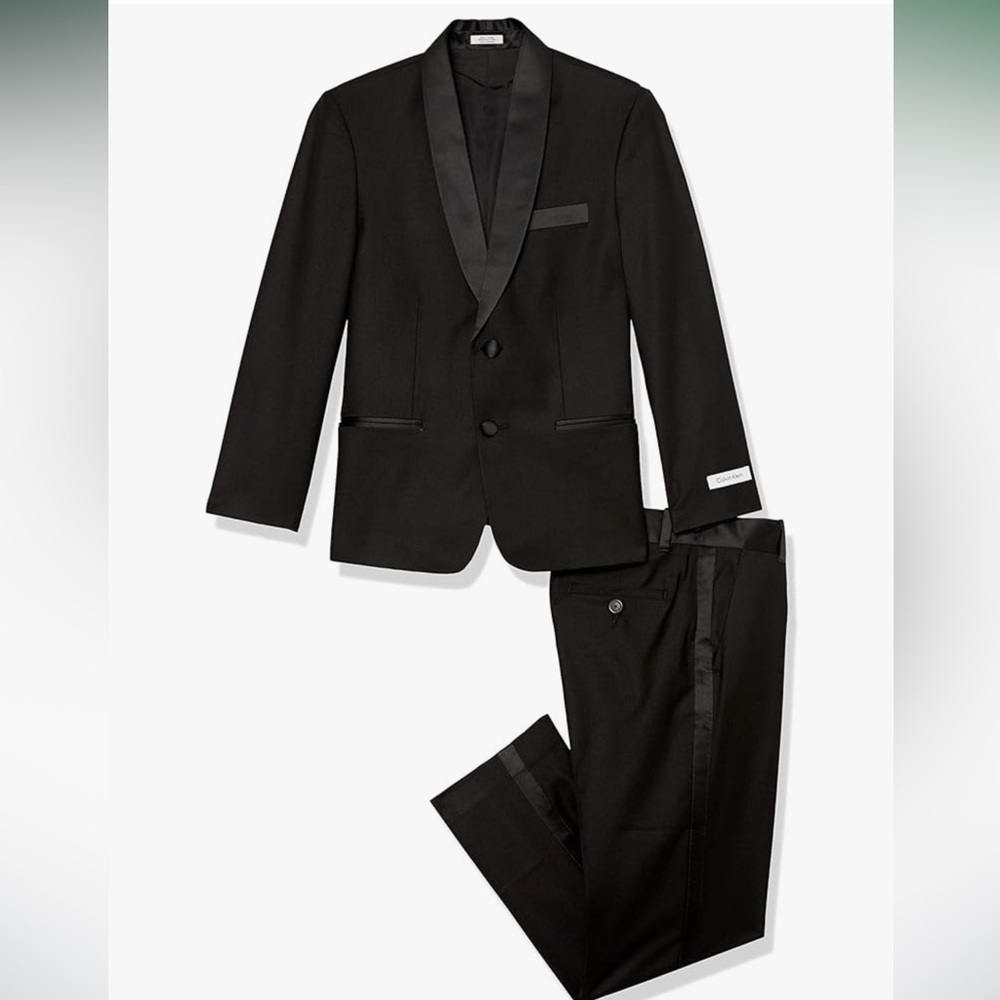 Calvin Klein Black Tuxedo 2pc
